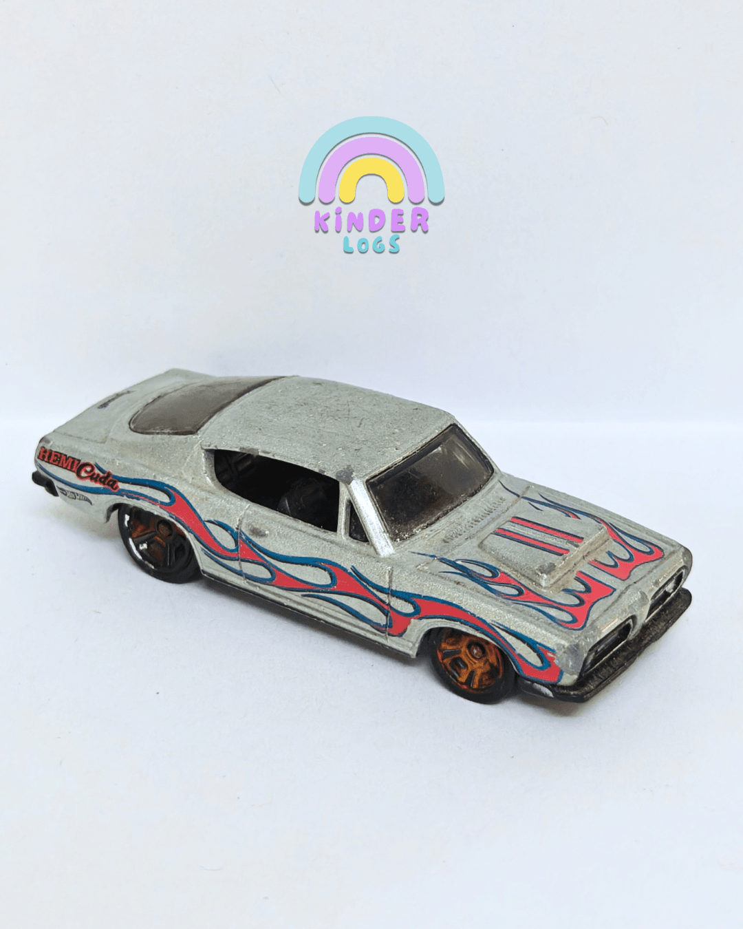 Hot Wheels Plymouth Hemi Cuda (Pre - Owned Car) - Kinder Logs