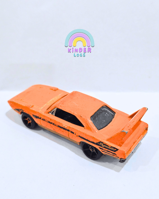 Hot Wheels Plymouth Superbird - Orange - 2012 Casting (Used Car) - Kinder Logs