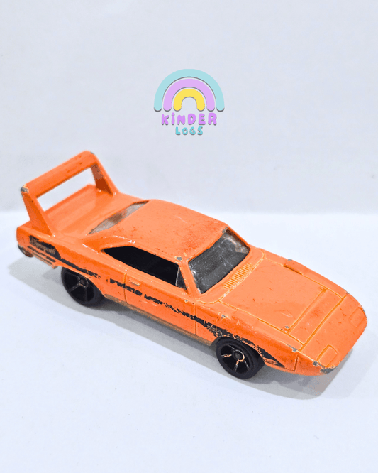 Hot Wheels Plymouth Superbird - Orange - 2012 Casting (Used Car) - Kinder Logs