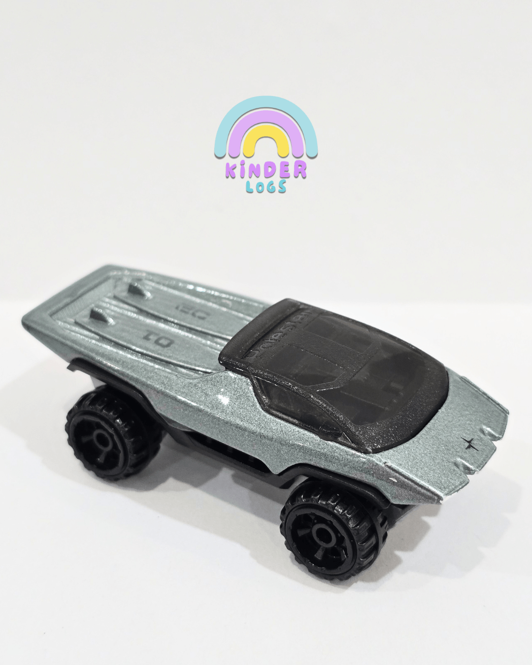 Hot Wheels Polestar TRX - Grey (Uncarded - New) - Kinder Logs