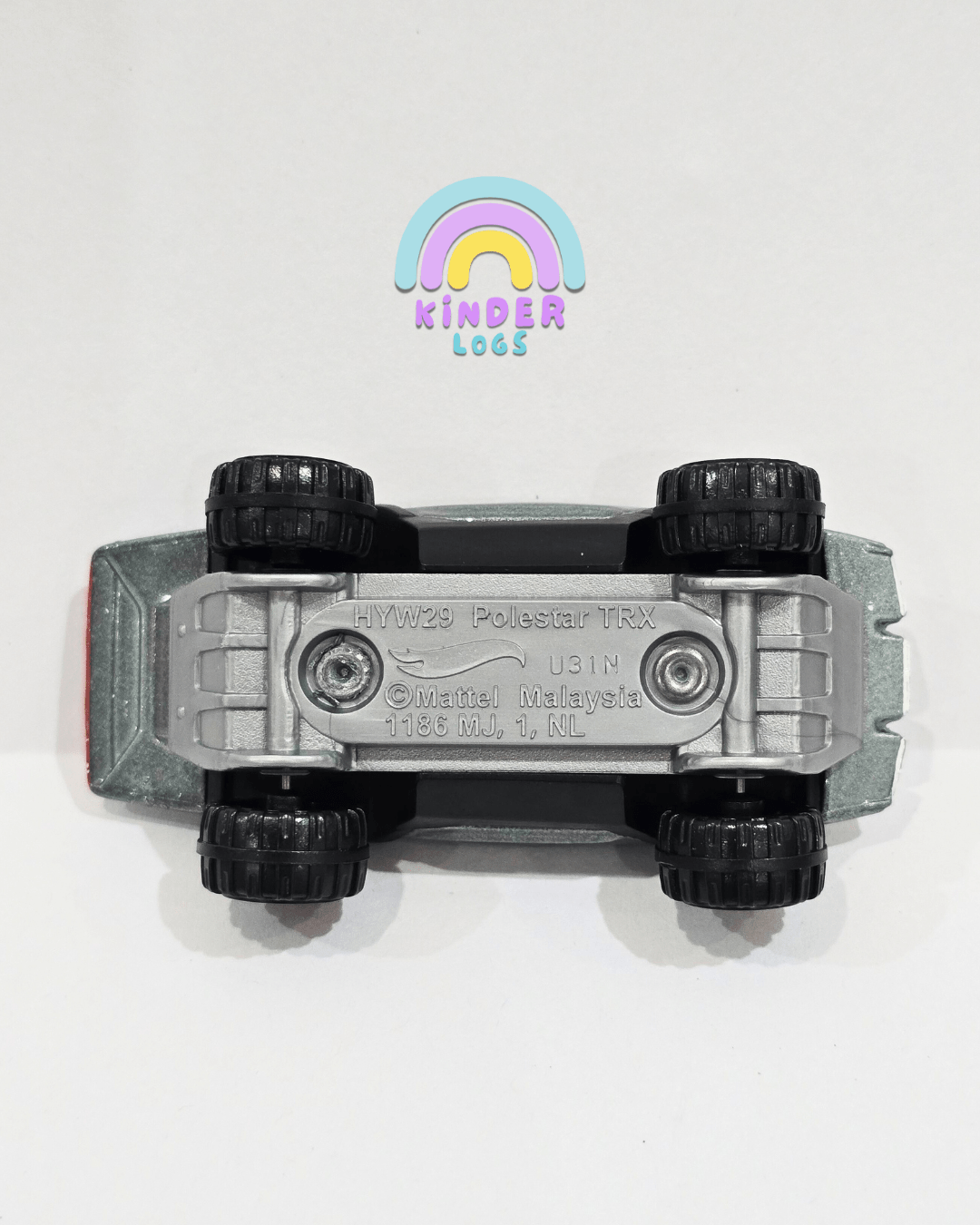 Hot Wheels Polestar TRX - Grey (Uncarded - New) - Kinder Logs