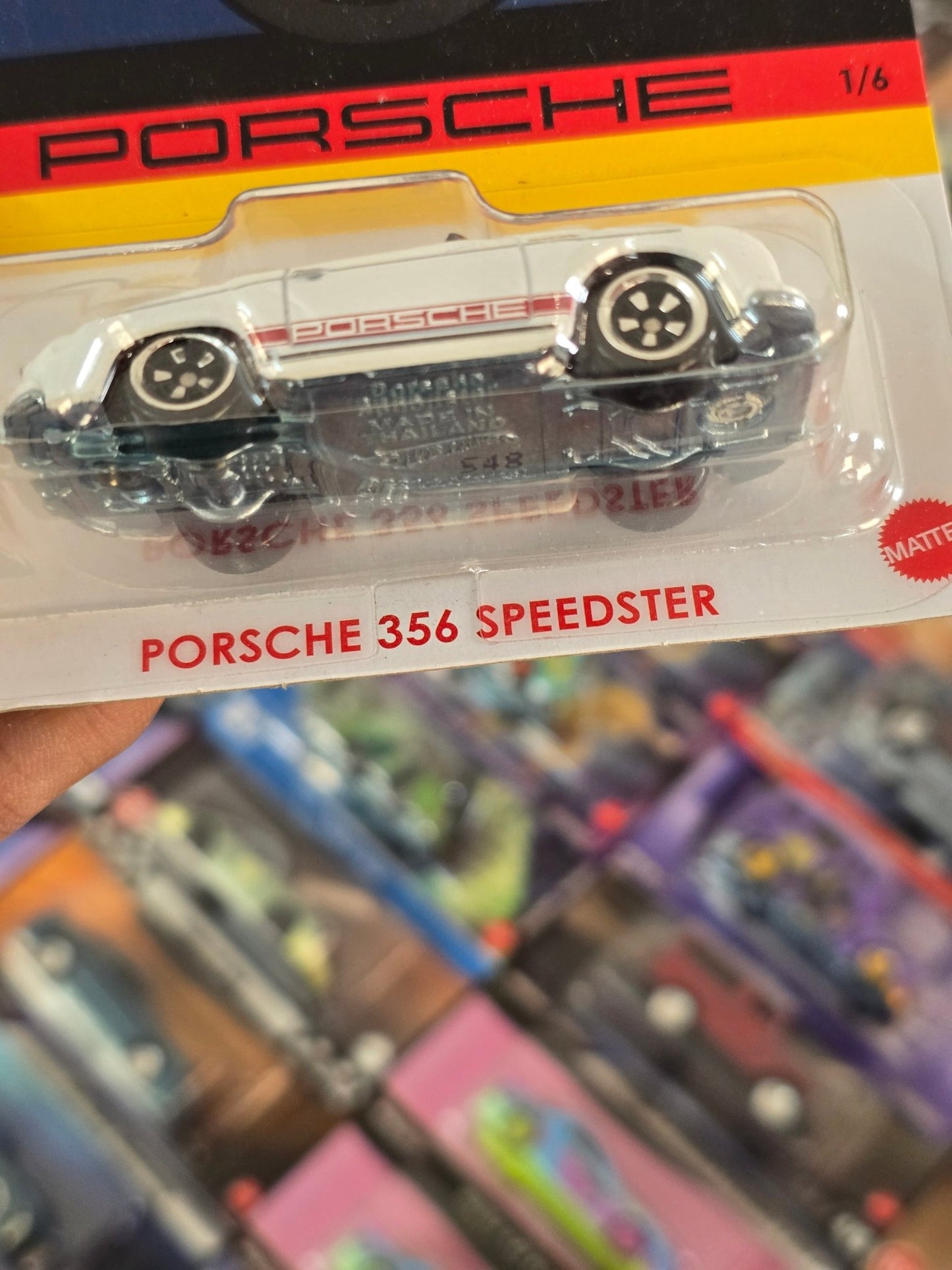 Hot Wheels Porsche 356 Speedster - Porsche Series (Imported) - Kinder Logs