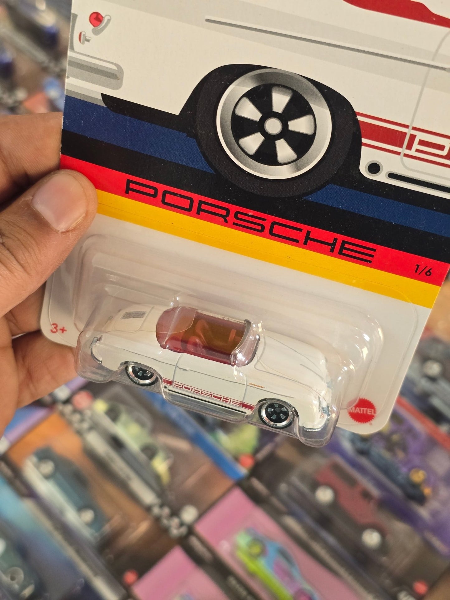 Hot Wheels Porsche 356 Speedster - Porsche Series (Imported) - Kinder Logs