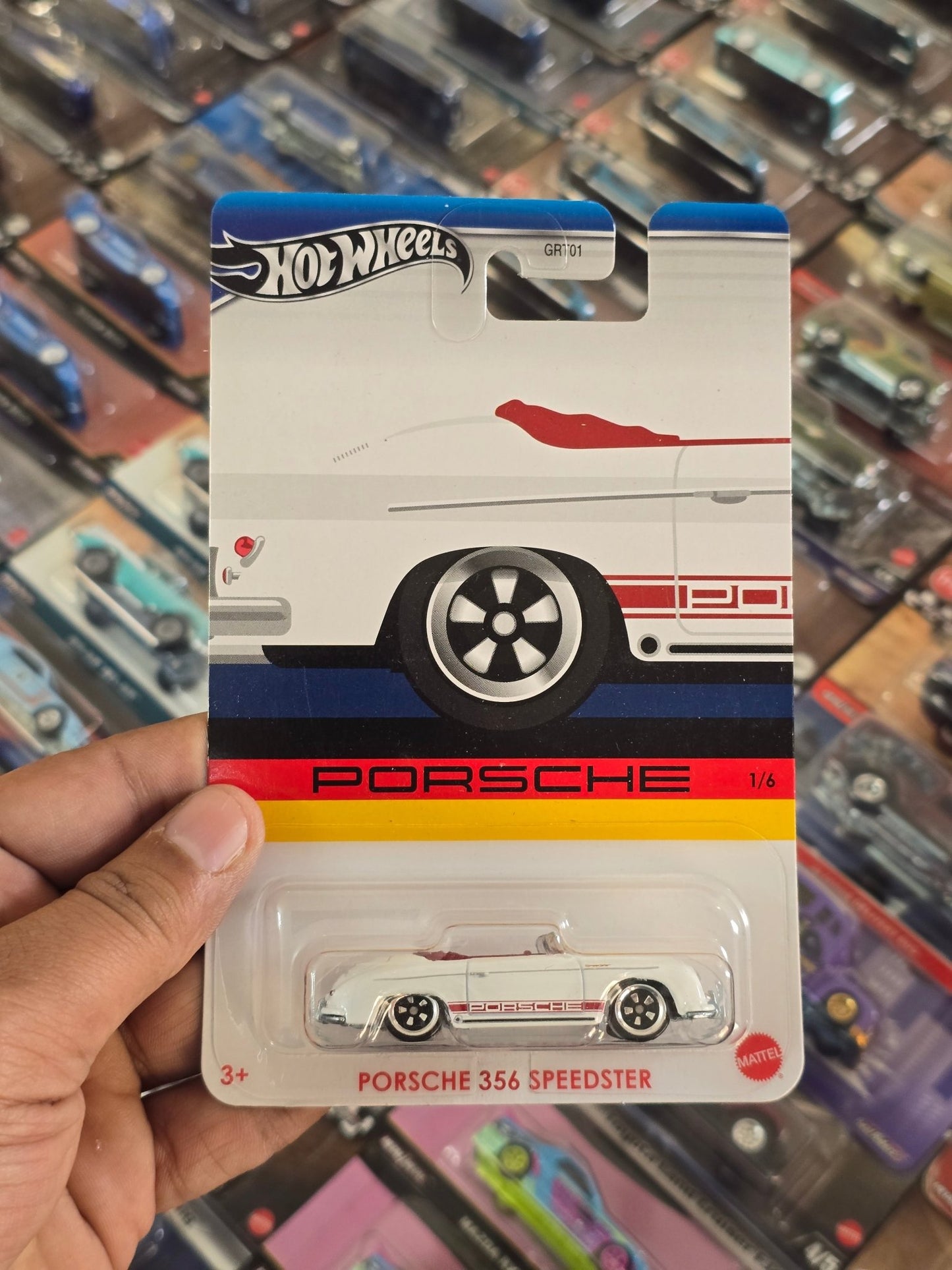 Hot Wheels Porsche 356 Speedster - Porsche Series (Imported) - Kinder Logs