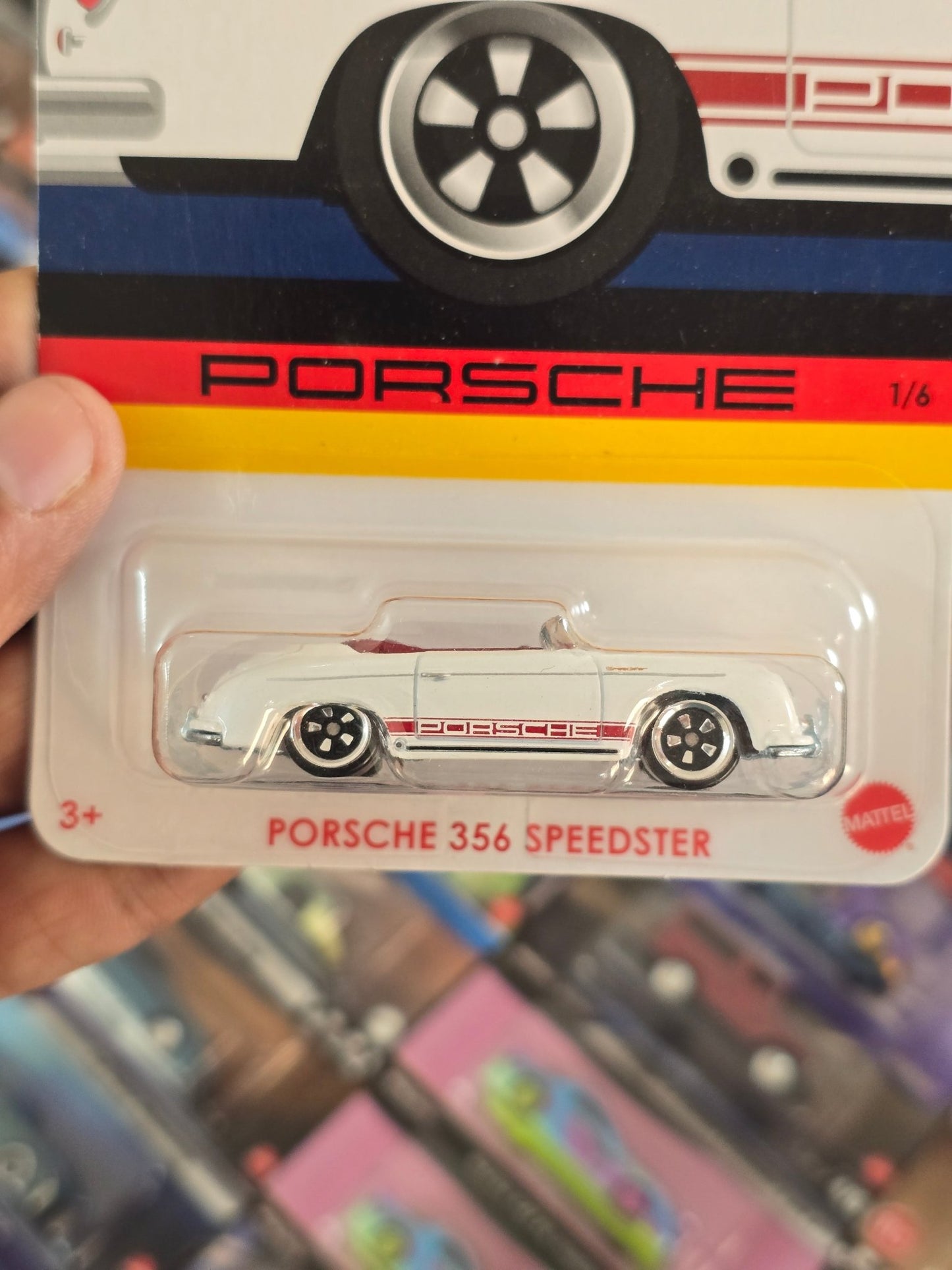 Hot Wheels Porsche 356 Speedster - Porsche Series (Imported) - Kinder Logs