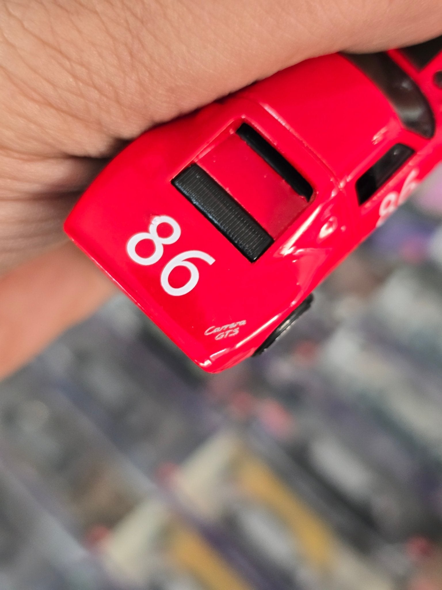 Hot Wheels Porsche 904 Carrera GTS - Red (Uncarded) - Kinder Logs