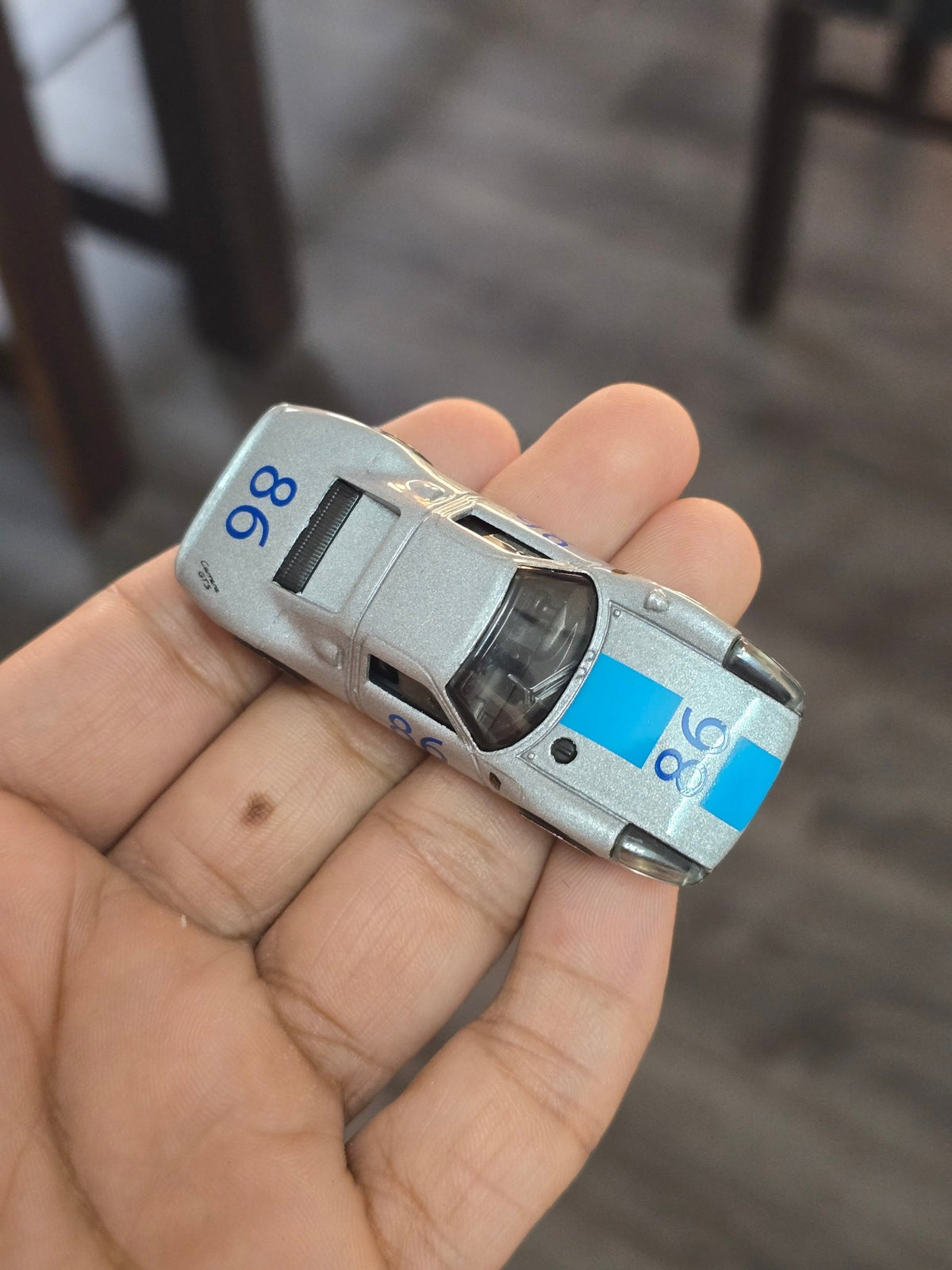 Hot Wheels Porsche 904 Carrera GTS - Silver (Uncarded - New) - Kinder Logs