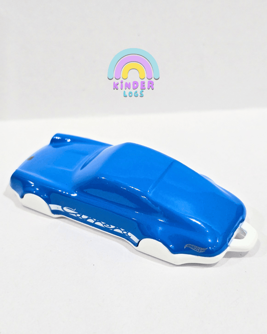 Hot Wheels Porsche 911 Carrera Key Chain - Blue (Uncarded - New) - Kinder Logs