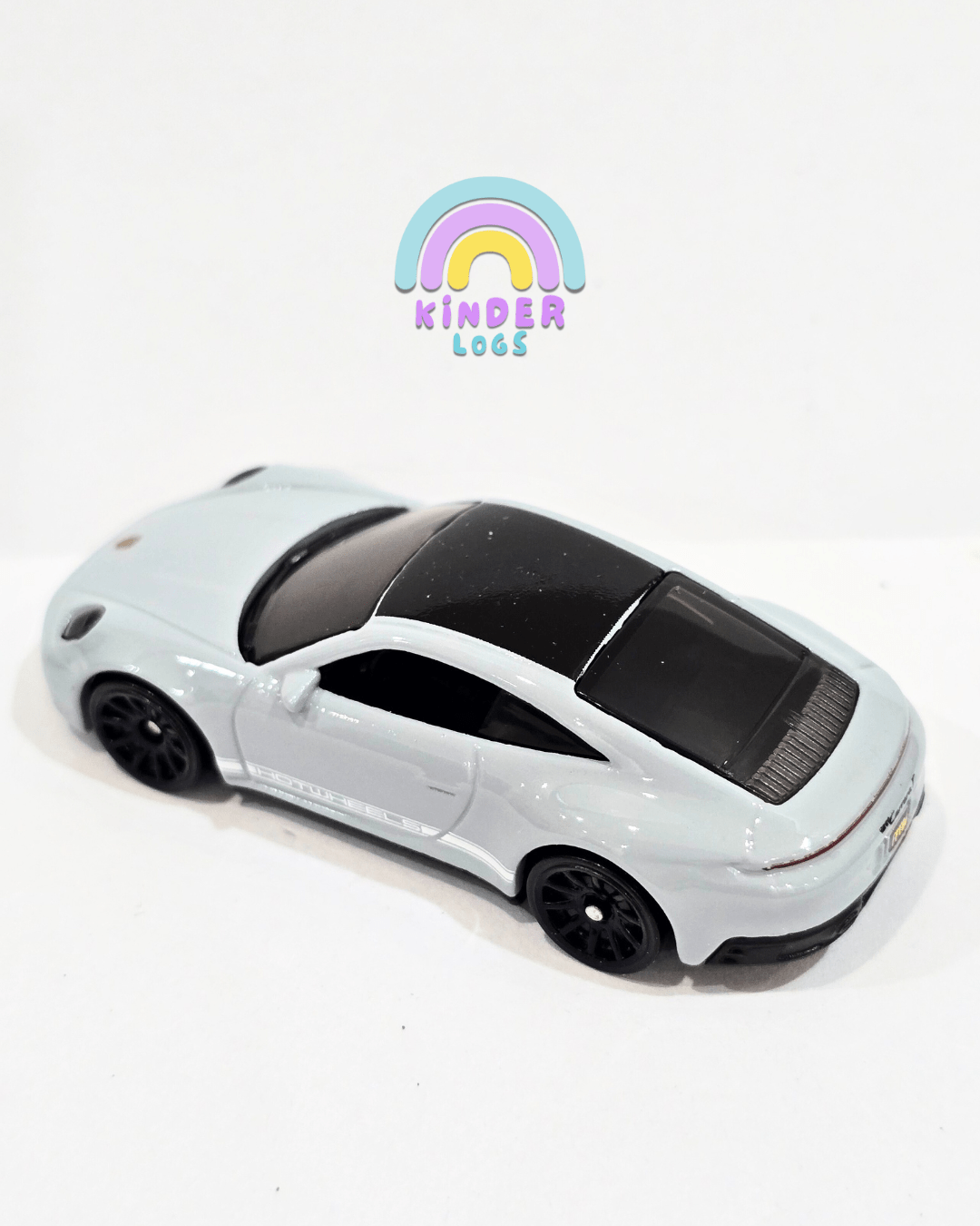 Hot Wheels Porsche 911 Carrera T - Grey (Uncarded - New) - Kinder Logs