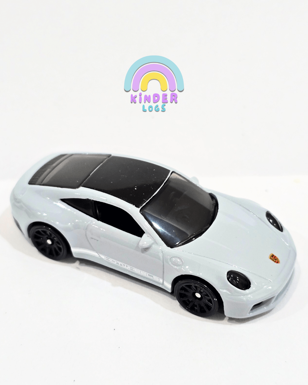 Hot Wheels Porsche 911 Carrera T - Grey (Uncarded - New) - Kinder Logs