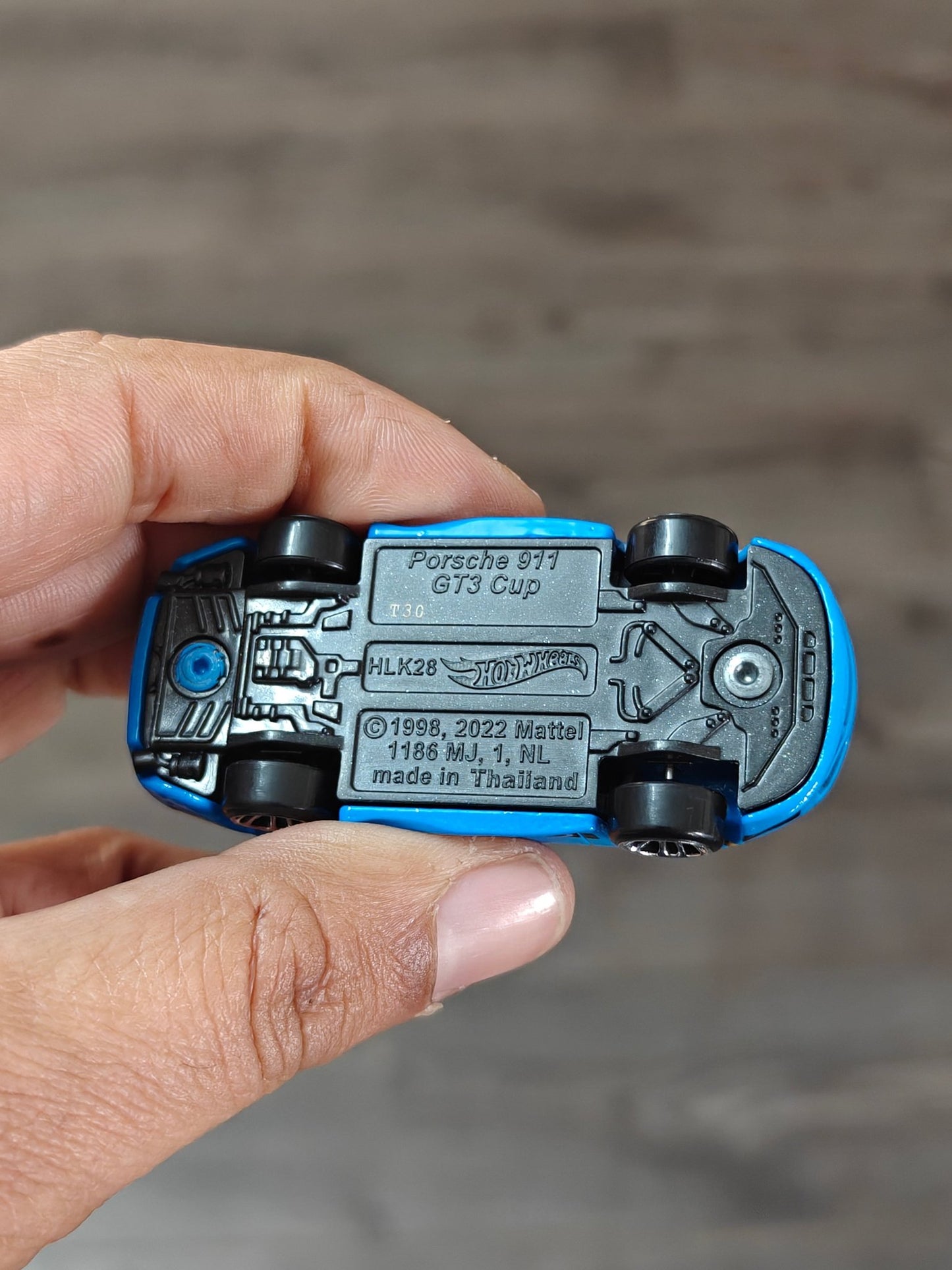 Hot Wheels Porsche 911 GT3 RS - Fast And Furious (Uncarded) - Kinder Logs