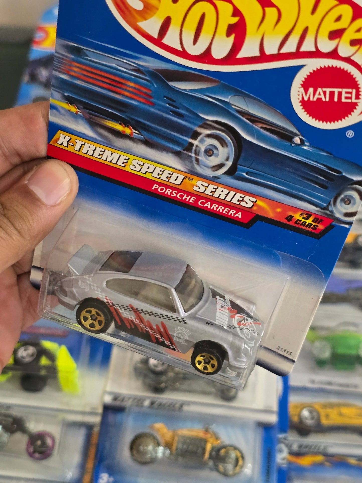 Hot Wheels Porsche Carrera - X - treme Speed Series - Kinder Logs