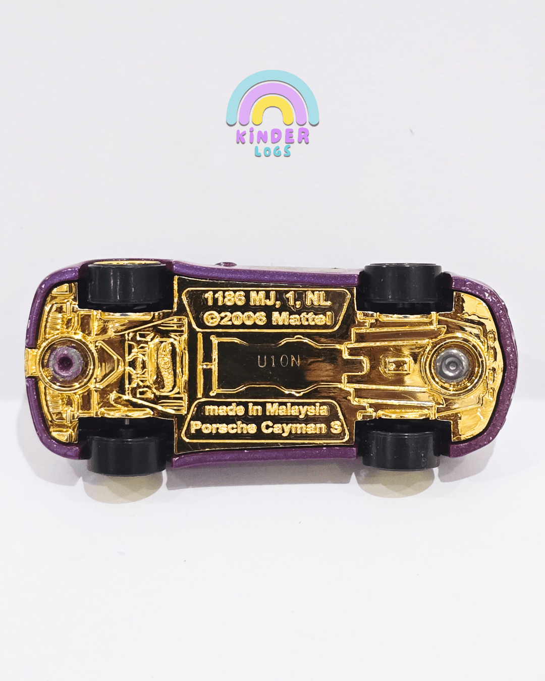 Hot Wheels Porsche Cayman S - 57th Anniversary (Uncarded) - Kinder Logs