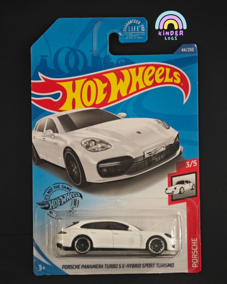 Hot Wheels Porsche Panamera Turbo S E - Hybrid - Kinder Logs