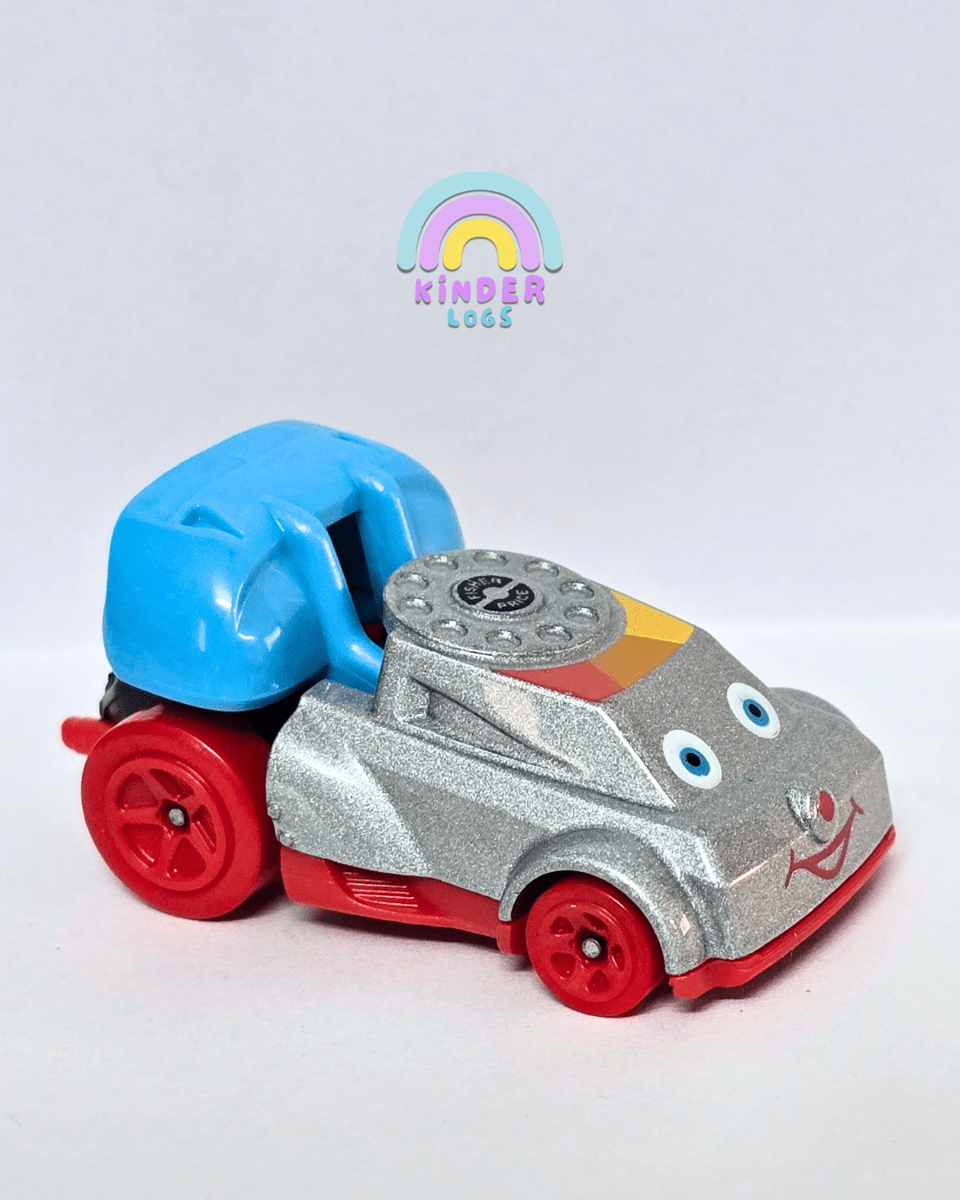 Hot Wheels Quick Chat - Grey (Uncarded - New) - Kinder Logs
