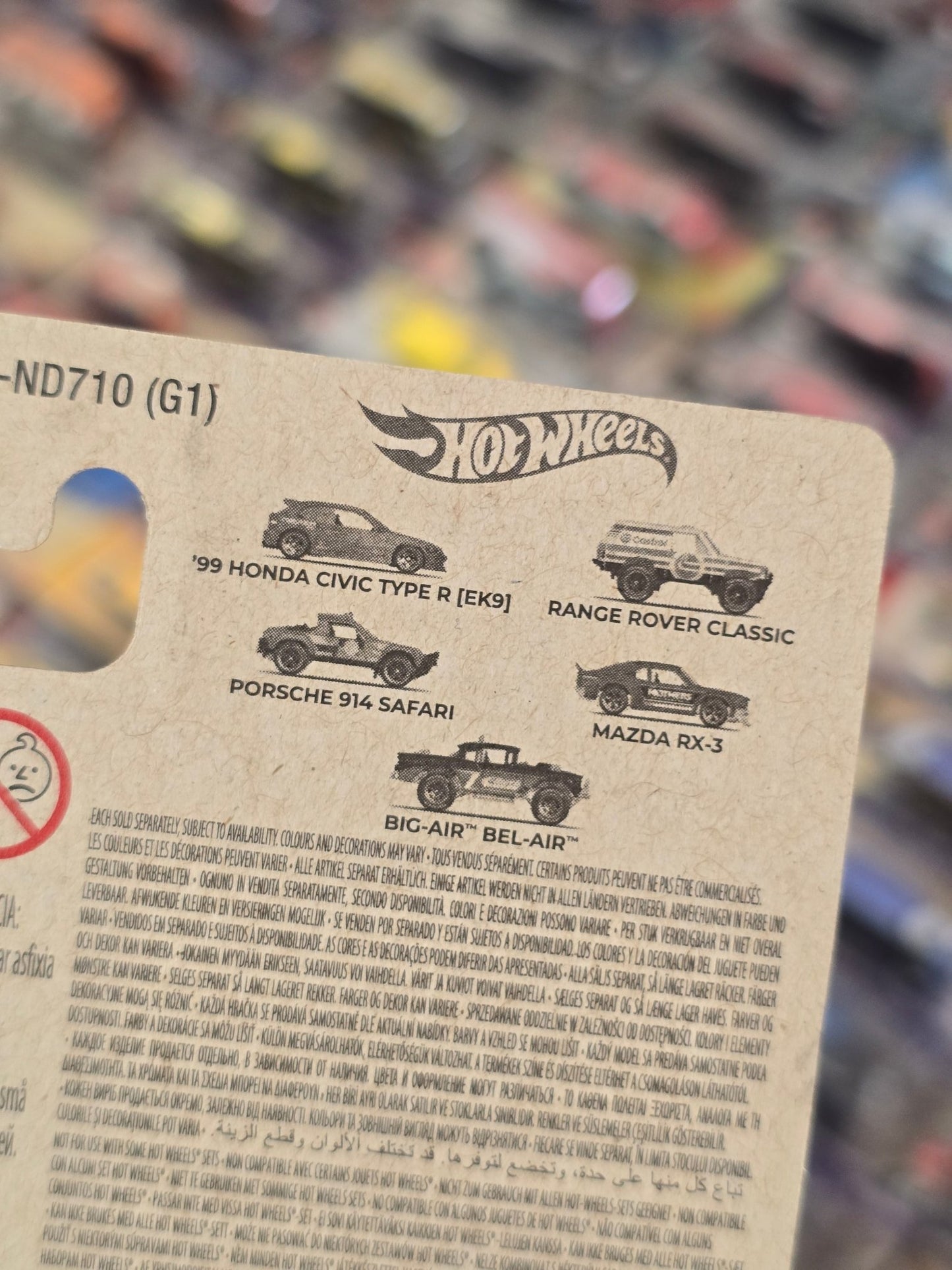 Hot Wheels Range Rover Classic Castrol Edition (Imported) - Kinder Logs