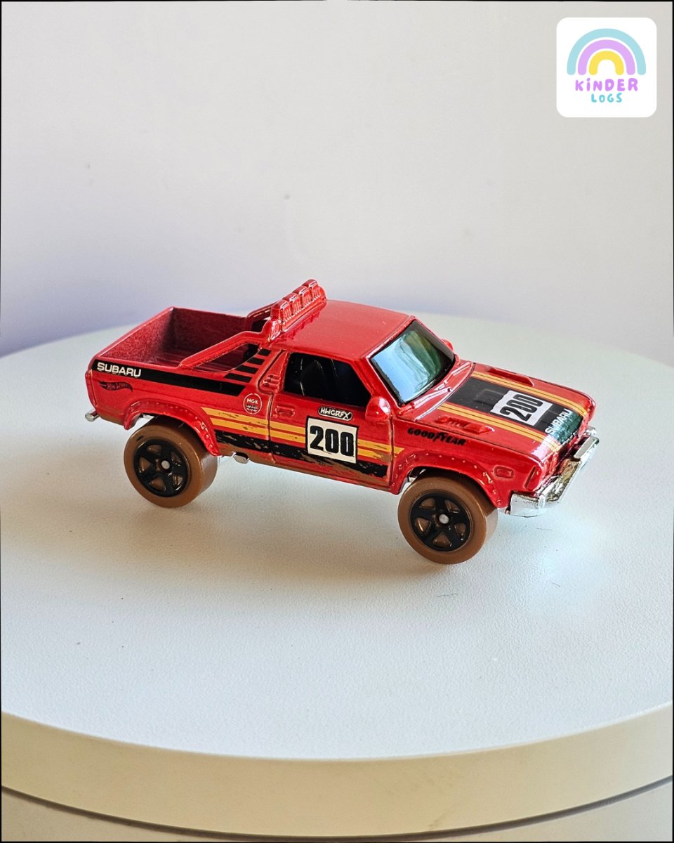 Hot Wheels Rare Subaru Brat Truck (Uncarded) - Kinder Logs
