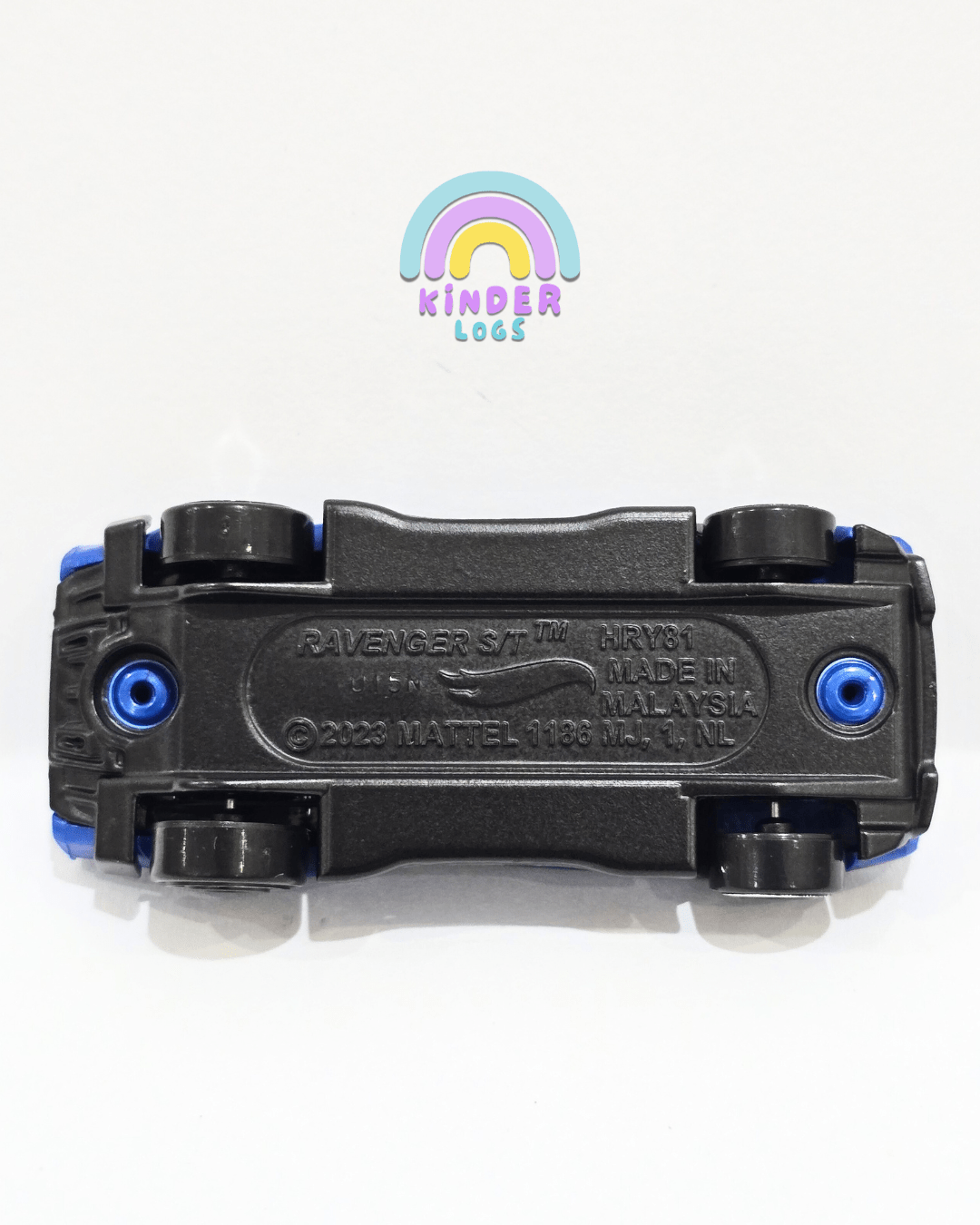 Hot Wheels Ravenger S/T - Blue (Uncarded) - Kinder Logs