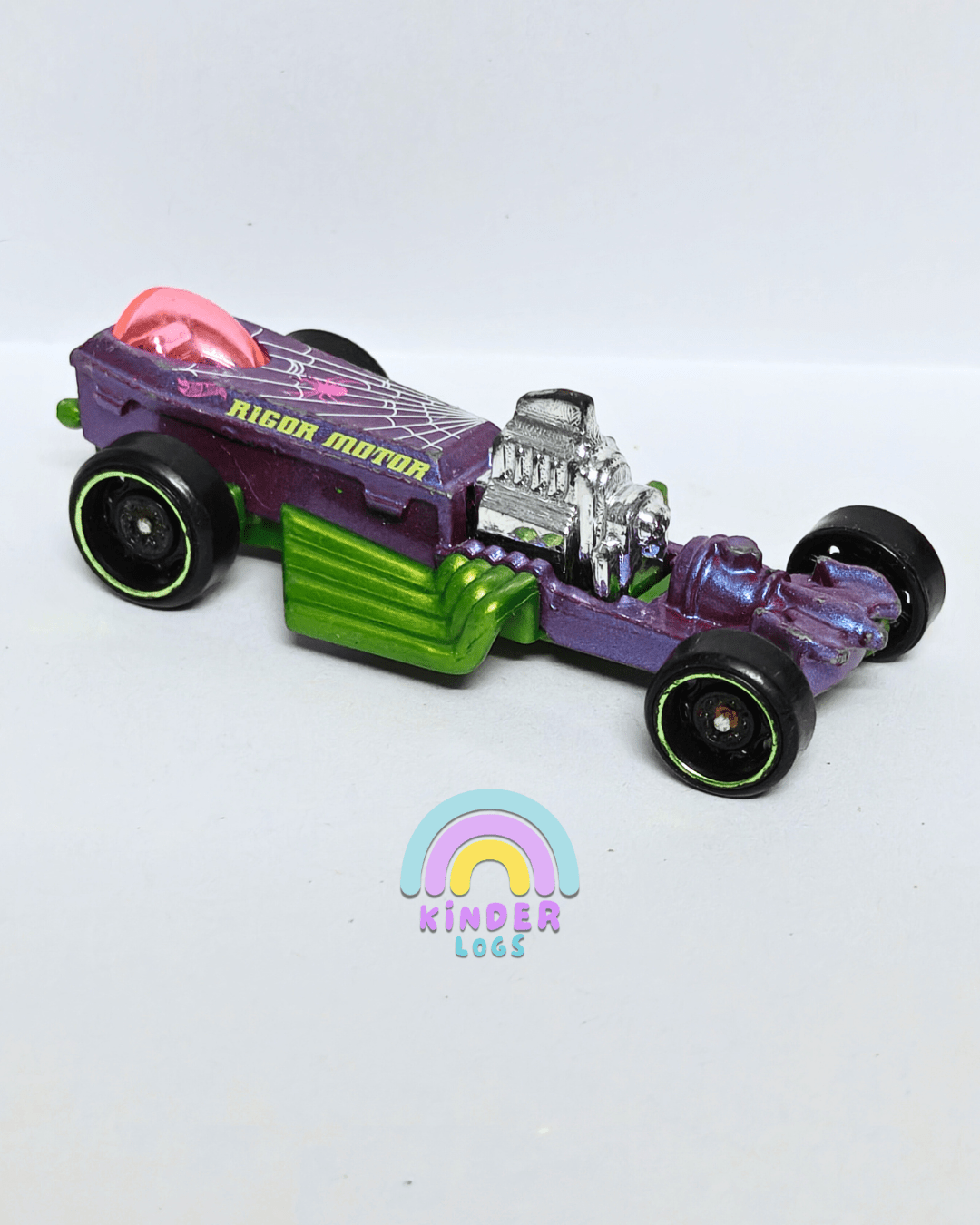 Hot Wheels Rigor Motor - Purple (Pre - Owned Car) - Kinder Logs