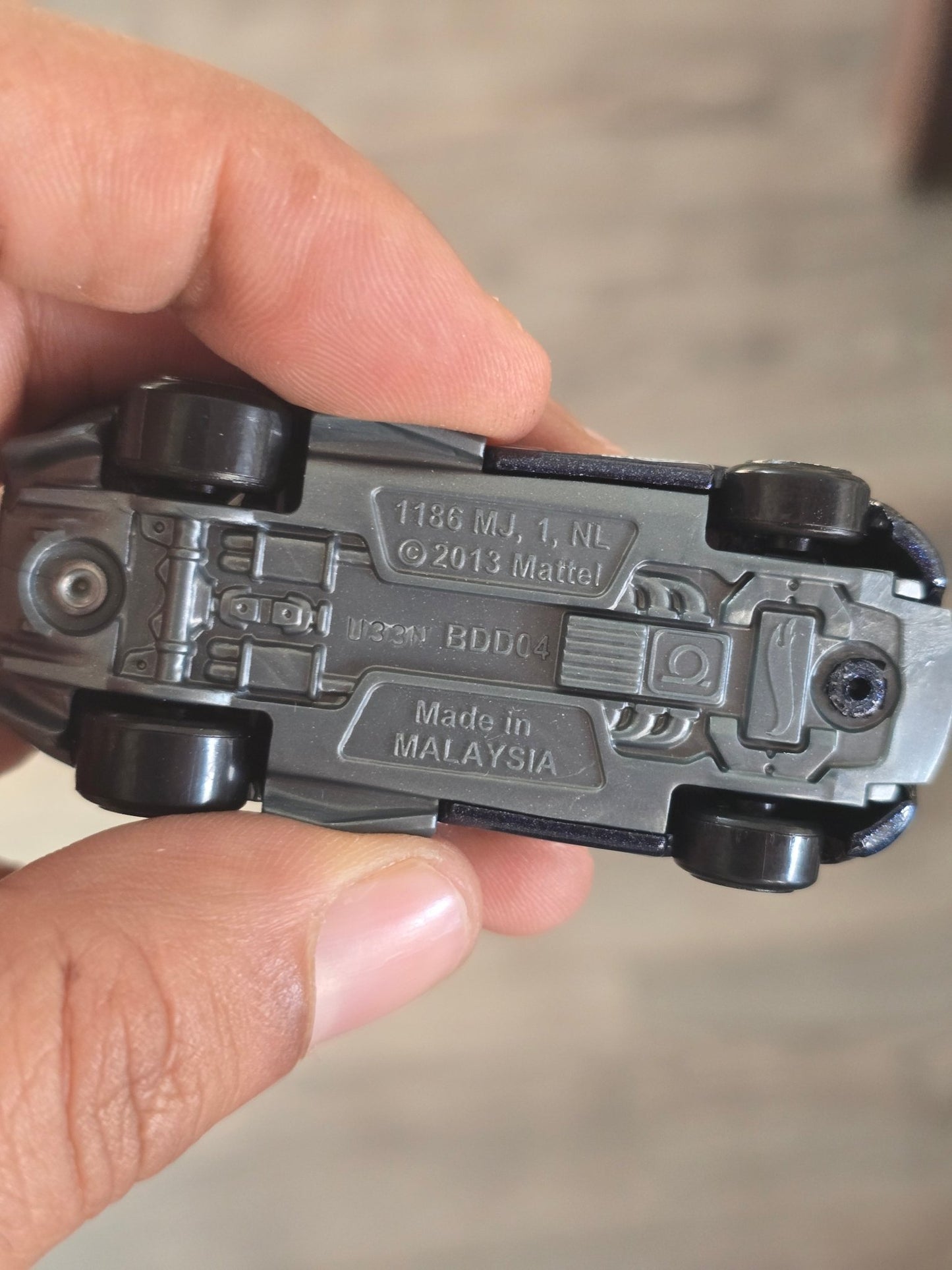 Hot Wheels RRRoadster - Dark Blue (Uncarded - New) - Kinder Logs