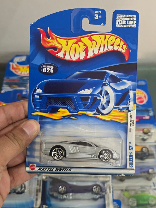 Hot Wheels Saleen S7 - Collector No. 026 - Kinder Logs