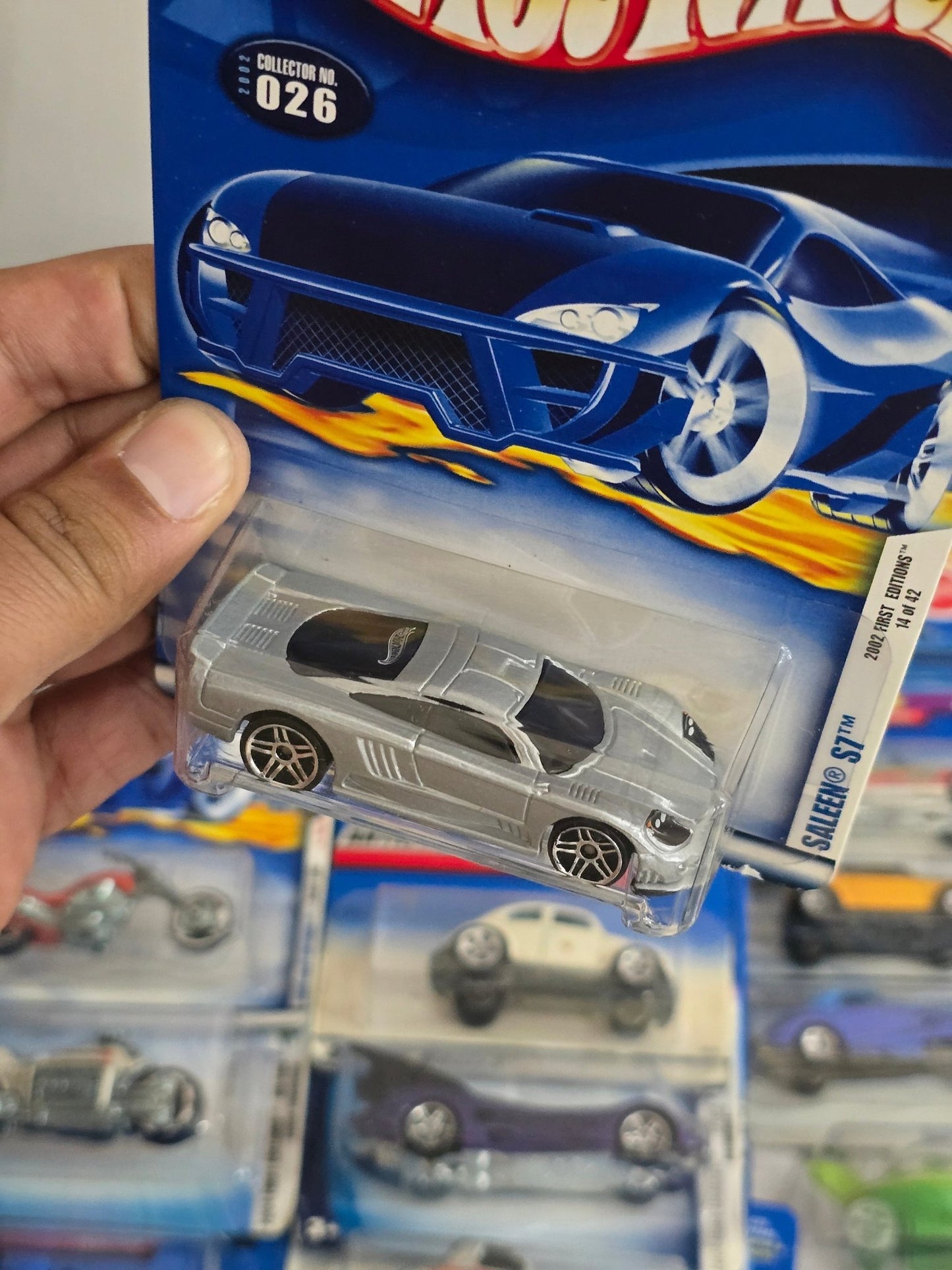 Hot Wheels Saleen S7 - Collector No. 026 - Kinder Logs