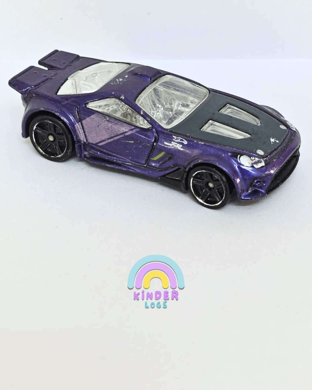 Hot Wheels Scorcher - Purple (Pre - Owned Car) - Kinder Logs
