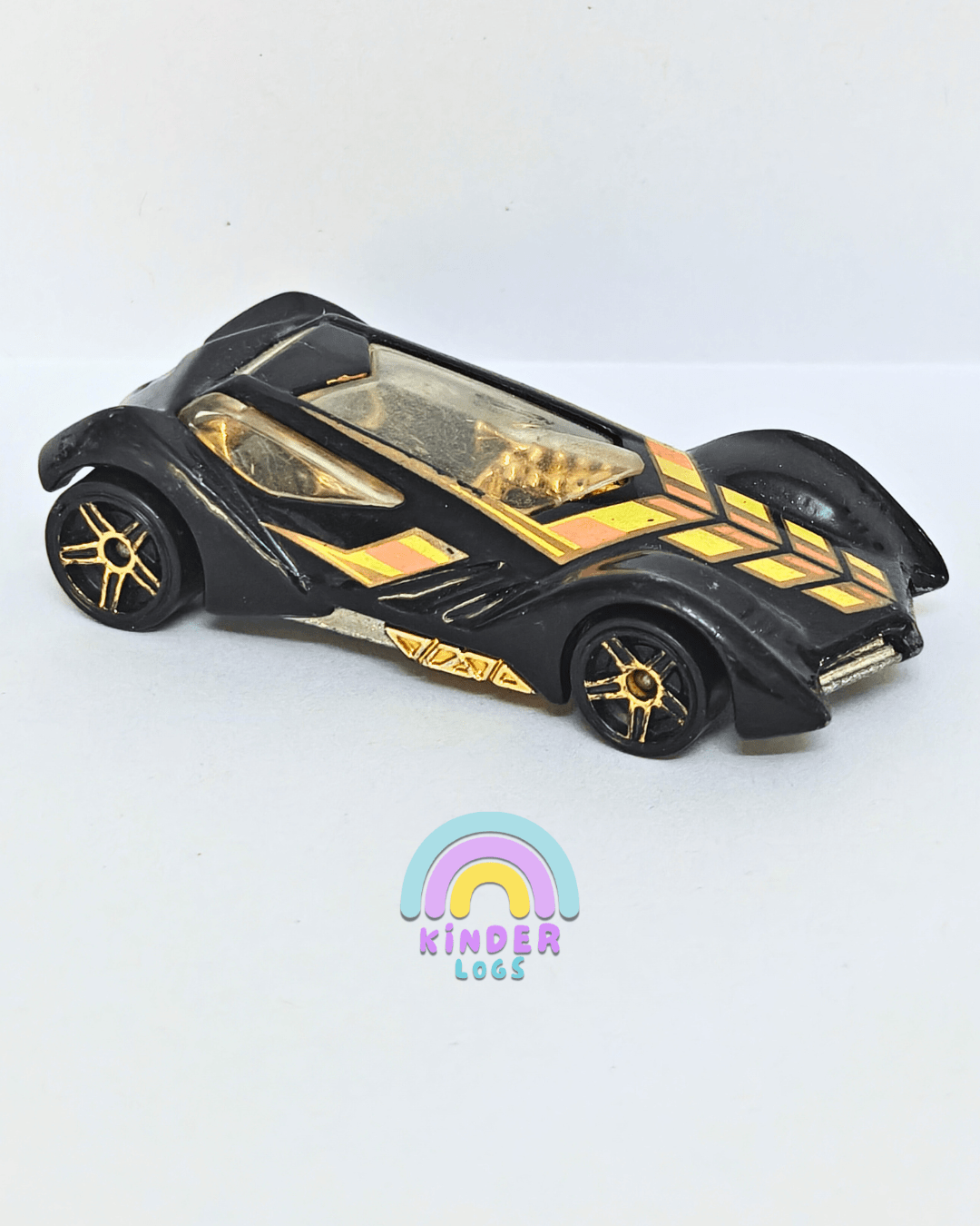 Hot Wheels Sinistra - Black (Pre - Owned Car) - Kinder Logs