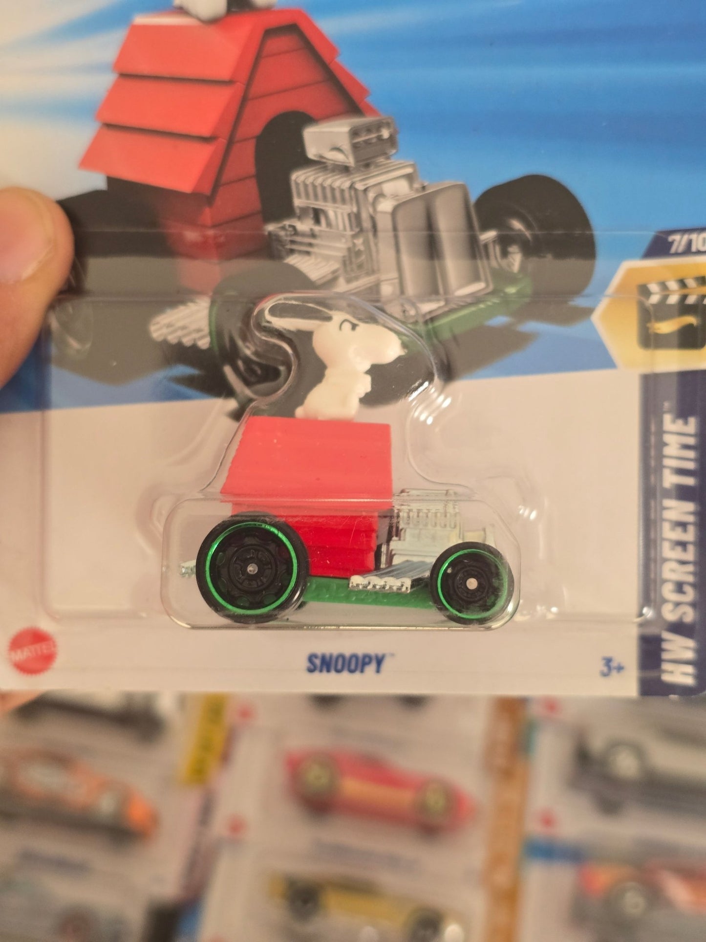 Hot Wheels Snoopy Peanuts Car (Imported) - Kinder Logs