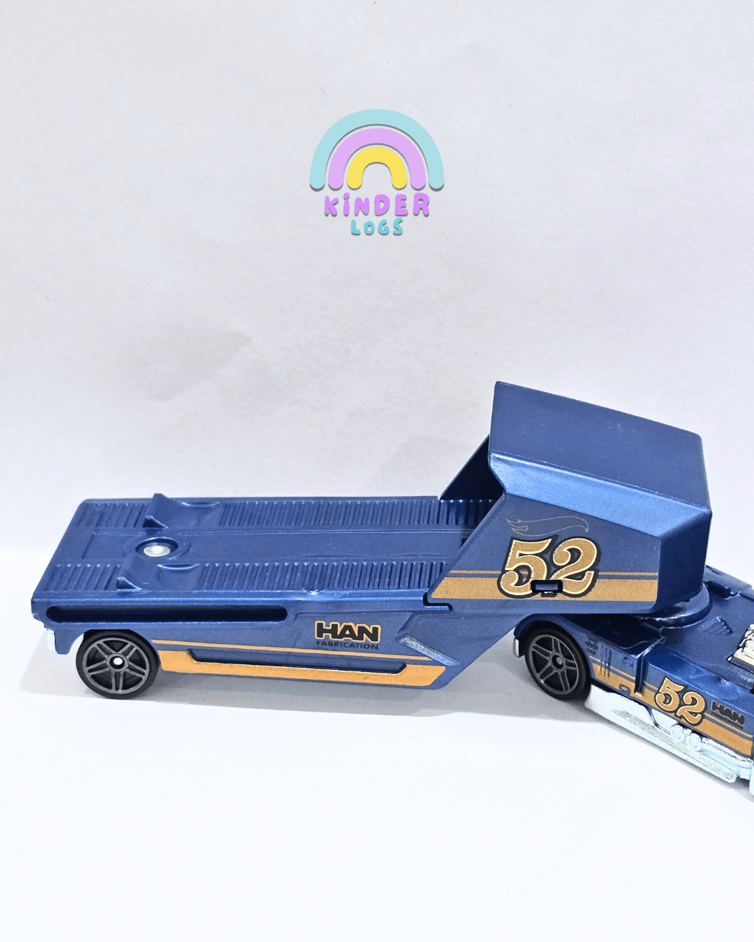 Hot Wheels Speed Blaster Trailer Truck (Uncarded) - Kinder Logs
