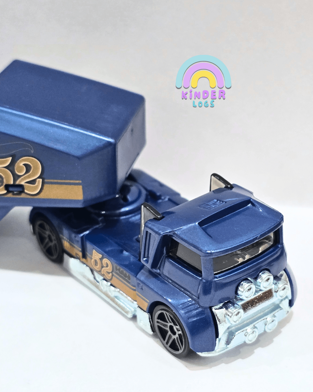Hot Wheels Speed Blaster Trailer Truck (Uncarded) - Kinder Logs