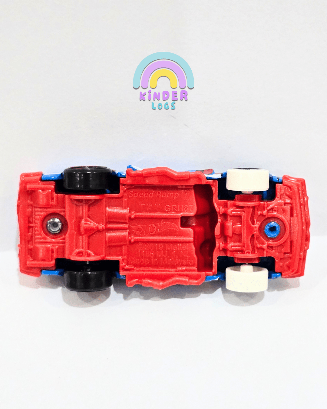 Hot Wheels Speed Bump - Blue (Uncarded) - Kinder Logs