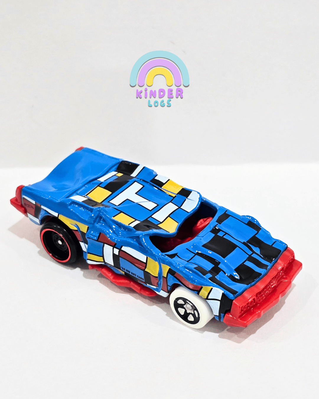 Hot Wheels Speed Bump - Blue (Uncarded) - Kinder Logs