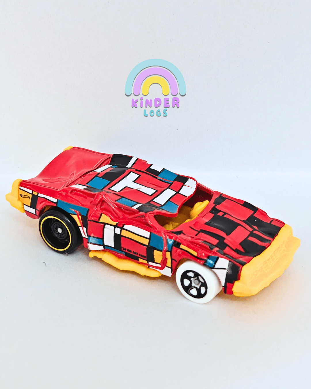 Hot Wheels Speed Bump - Red (Uncarded - New) - Kinder Logs