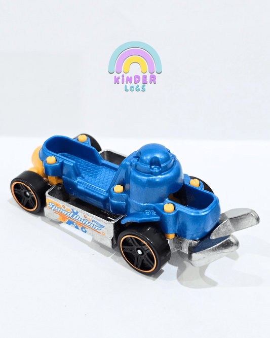 Hot Wheels Speed - Driver - Blue (Uncarded) - Kinder Logs