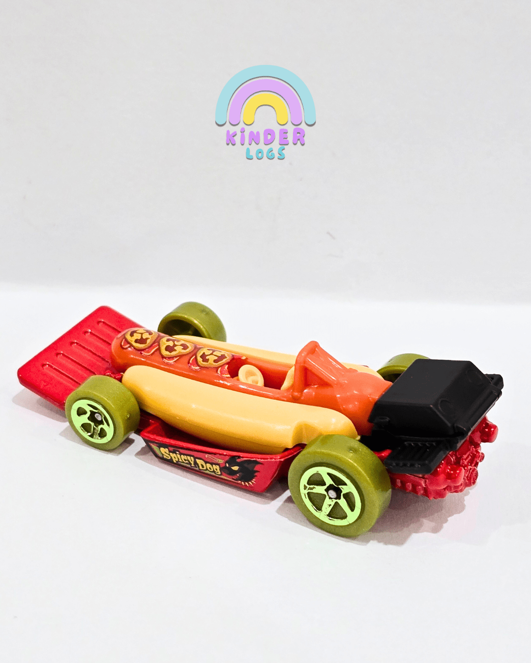 Hot Wheels Street Wiener Hotdog Car (Uncarded) - Kinder Logs