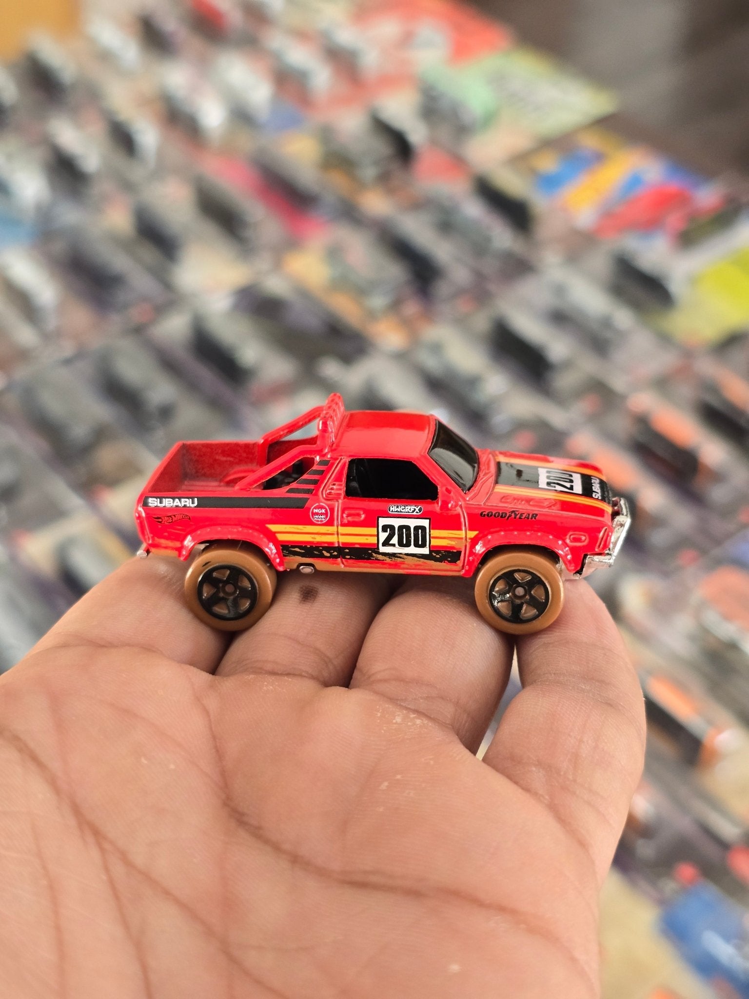 Hot Wheels Subaru Brat Truck (Uncarded) - Kinder Logs