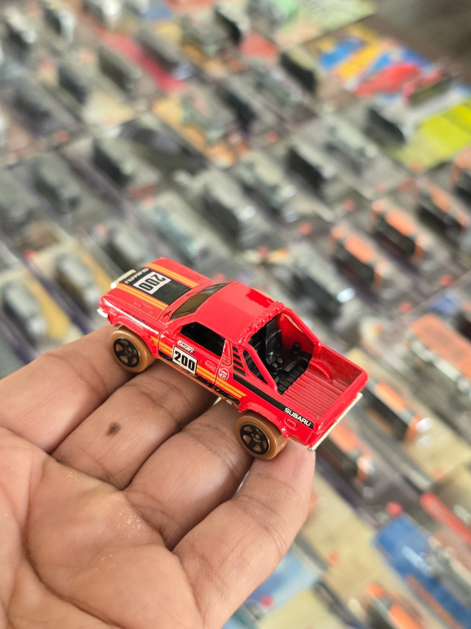 Hot Wheels Subaru Brat Truck (Uncarded) - Kinder Logs