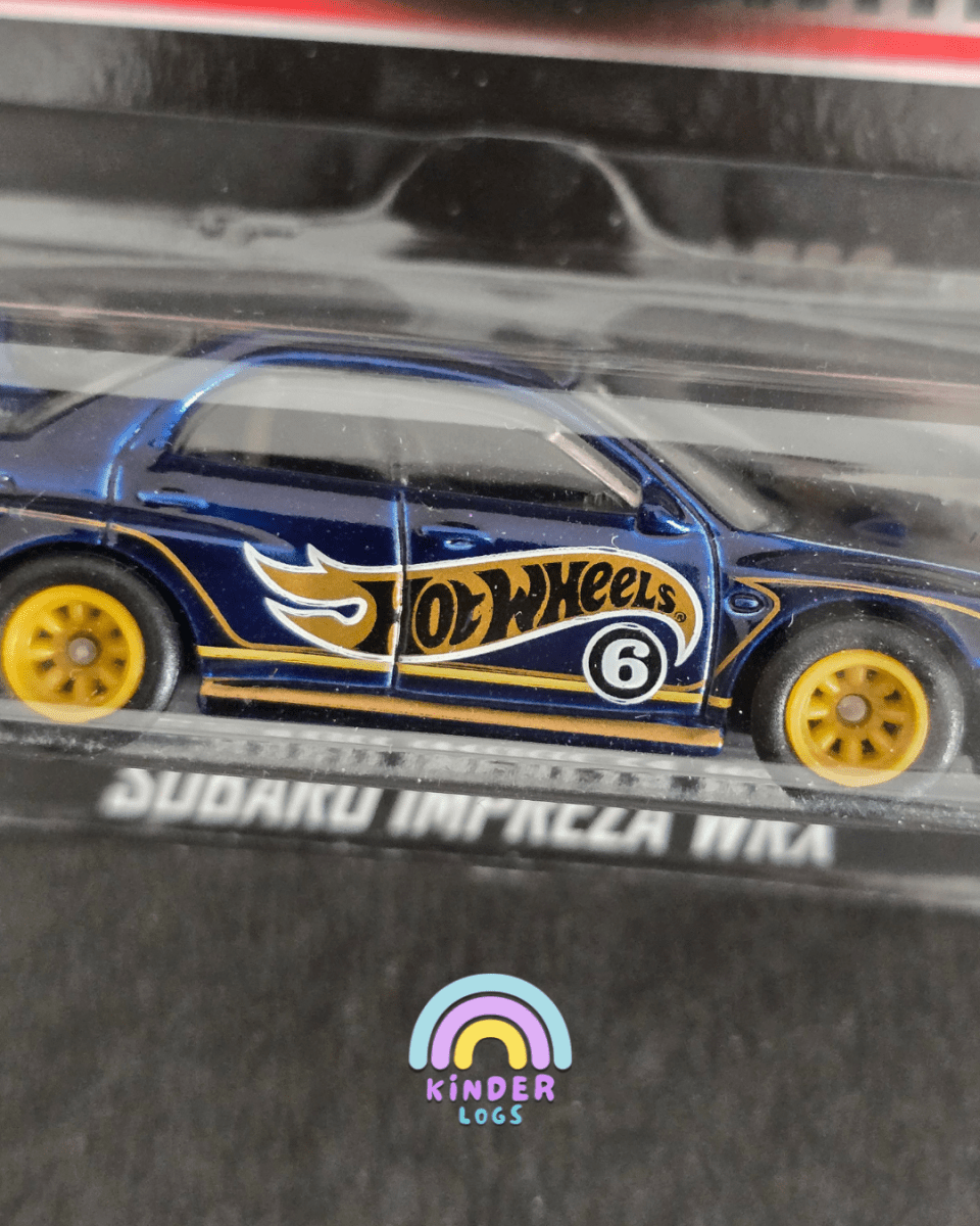 Hot Wheels Subaru Impreza WRX - 2022 Collector Edition - Kinder Logs