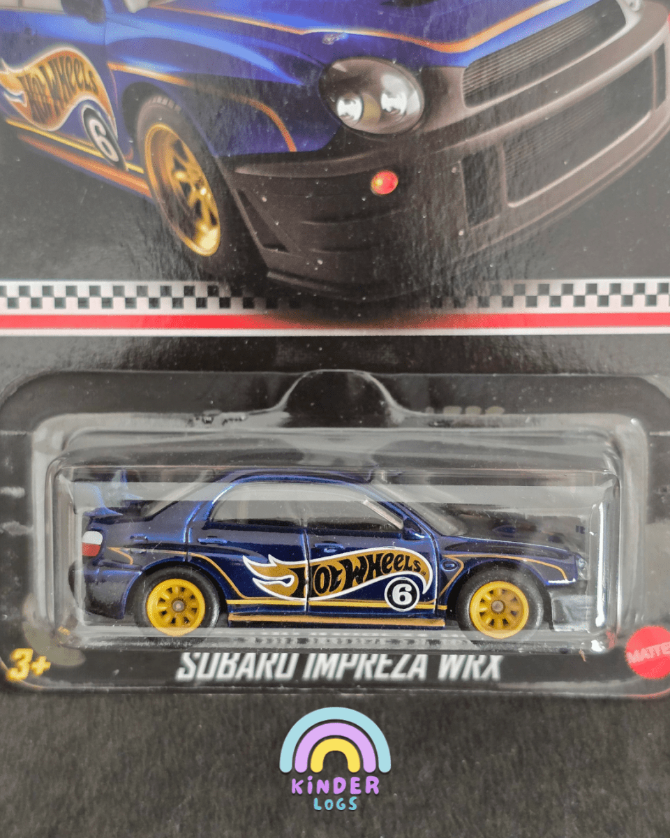 Hot Wheels Subaru Impreza WRX - 2022 Collector Edition - Kinder Logs