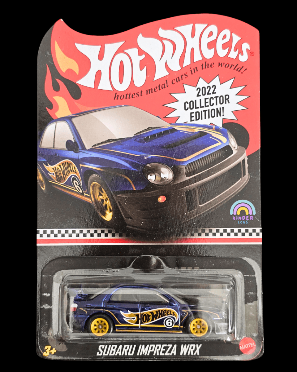 Hot Wheels Subaru Impreza WRX - 2022 Collector Edition - Kinder Logs
