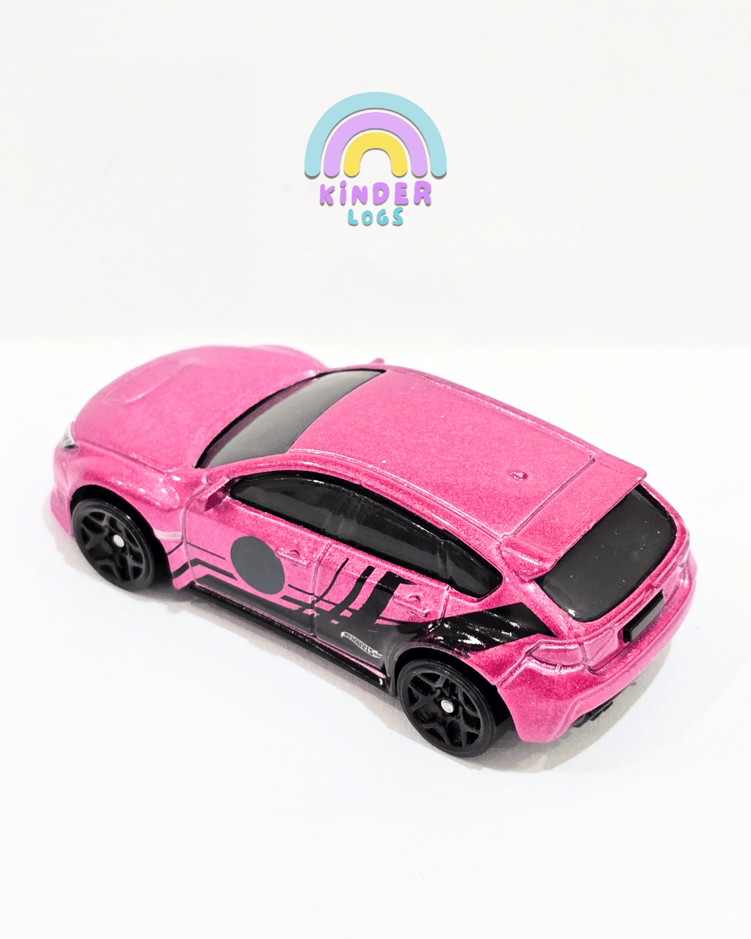 Hot Wheels Subaru WRX STI - Rare Pink Color (Uncarded) - Kinder Logs