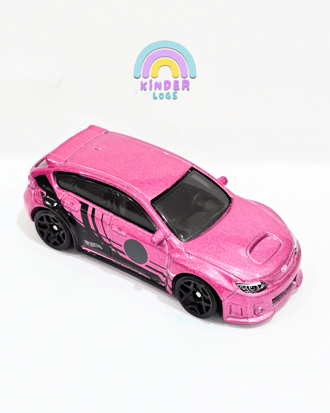 Hot Wheels Subaru WRX STI - Rare Pink Color (Uncarded) - Kinder Logs