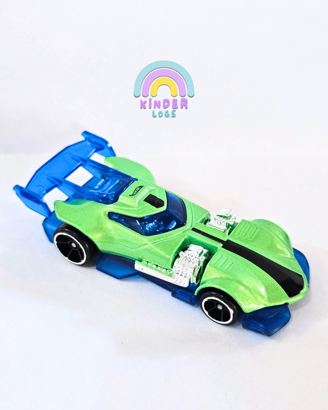Hot Wheels Super Twin Mill - Green (Uncarded - New) - Kinder Logs