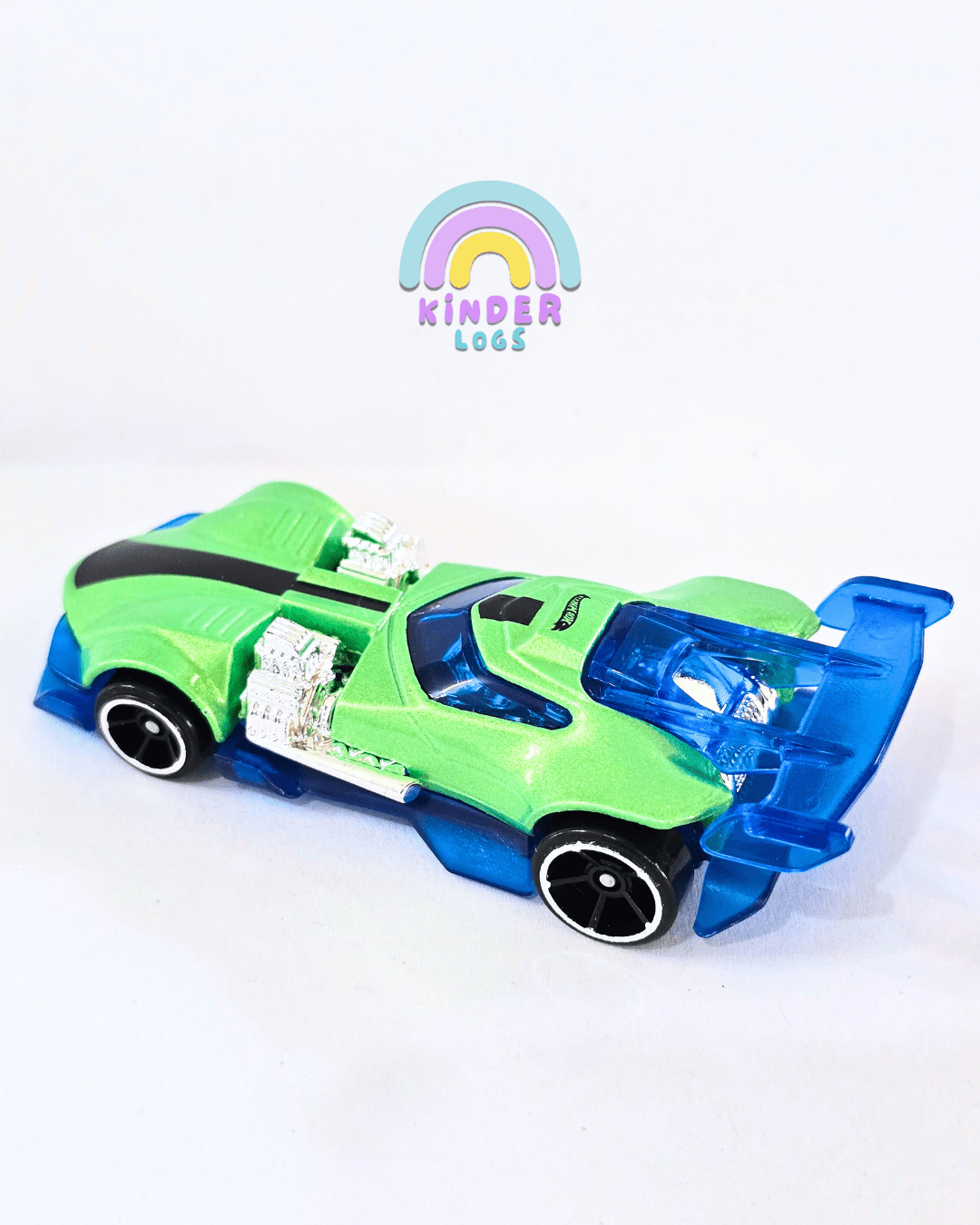 Hot Wheels Super Twin Mill - Green (Uncarded - New) - Kinder Logs
