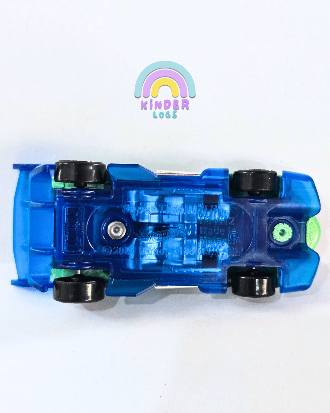 Hot Wheels Super Twin Mill - Green (Uncarded - New) - Kinder Logs