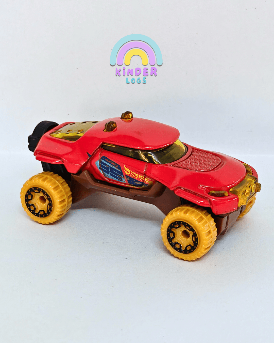 Hot Wheels Terrain Storm - Red (Pre - Owned) - Kinder Logs