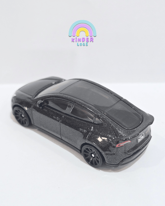 Hot Wheels Tesla Model Y - Black (Uncarded) - Kinder Logs