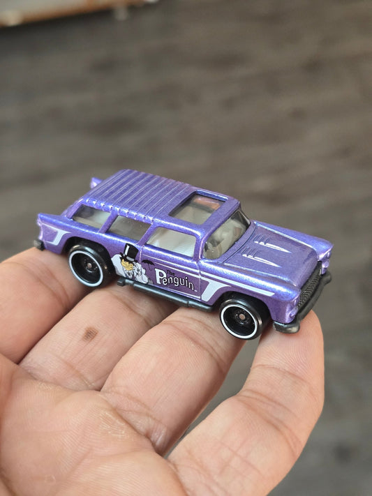 Hot Wheels The Batman 1955 Classic NOMAD 'The Penguin' (Uncarded - New) - Kinder Logs