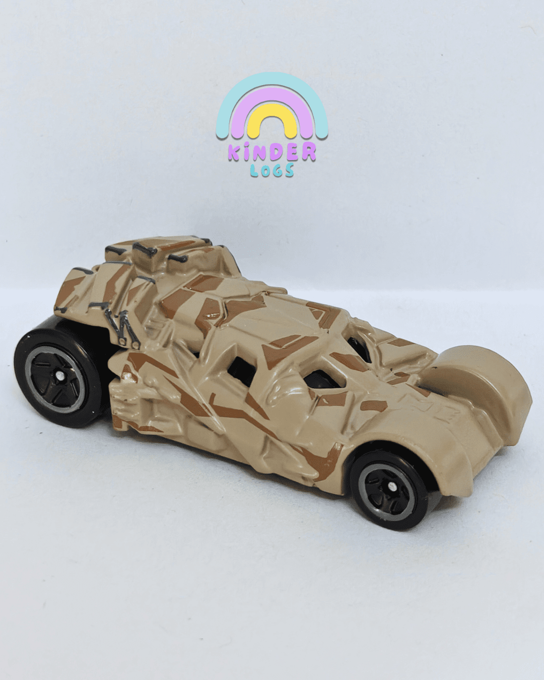 Hot Wheels The Dark Knight Batmobile - 2026 Model (Uncarded - New) - Kinder Logs